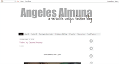 Desktop Screenshot of angelesalmuna.com